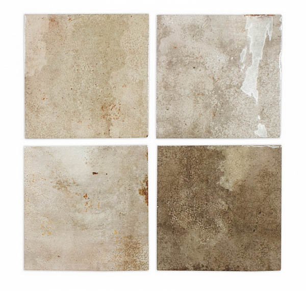 Photo ENAMEL SQUARE TRUFFLE (123080) 12.5x12.5 by DNA Tiles