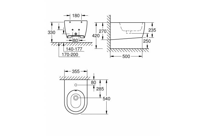 Photo GROHE Essence Ceramic 3957400H alpin-white