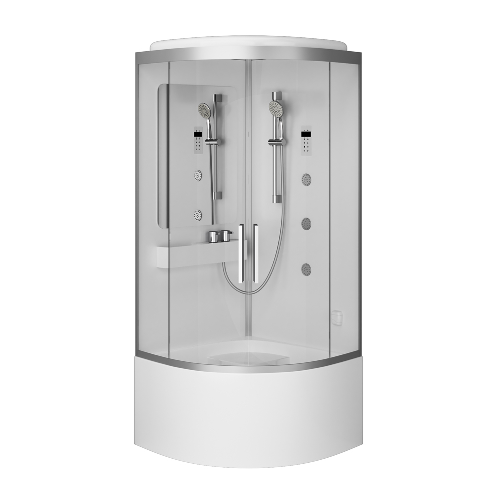 Photo Shower cabin AM.PM Like Deep W80C-020A-090MTA with hydromassage