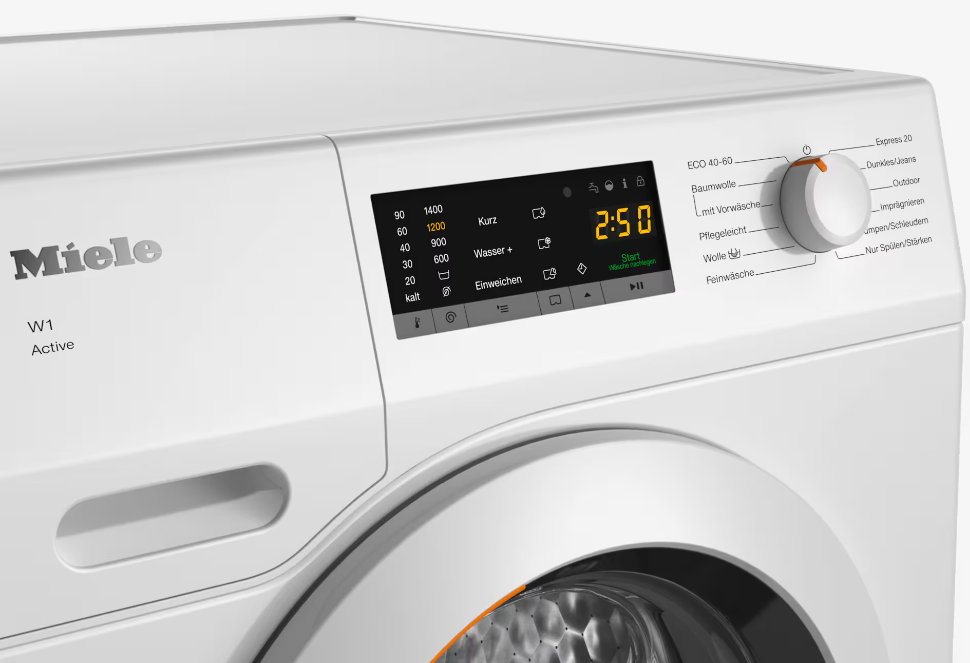 Photo Miele WCA032WCS washing machine
