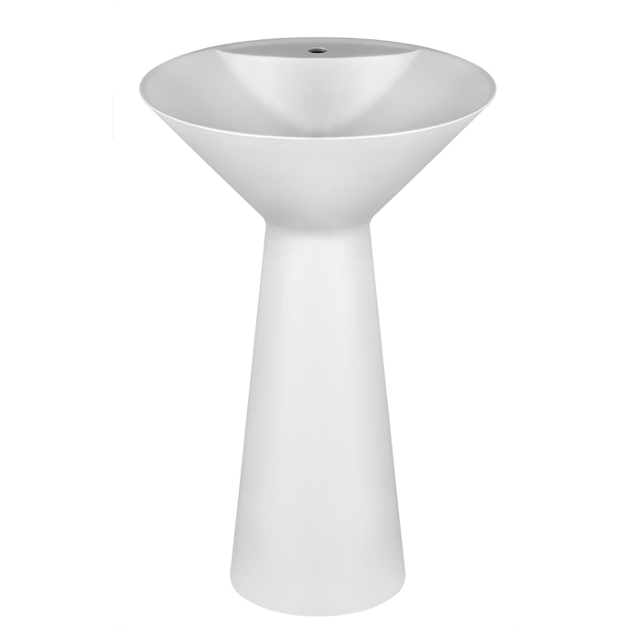 Photo Gessi Cono sink 45 cm 45907#521 white matte