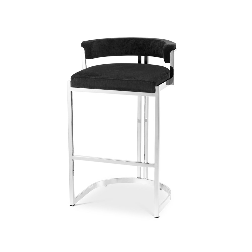 Photo Semibar chair Dante (polished stainless steel)