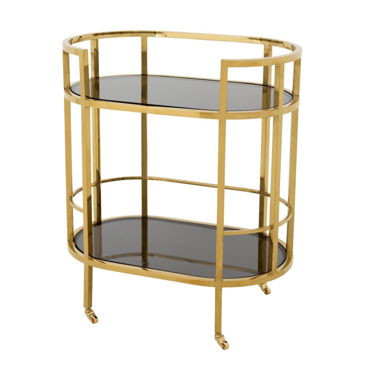 Photo Townhouse Serving Table (Golden Trim)