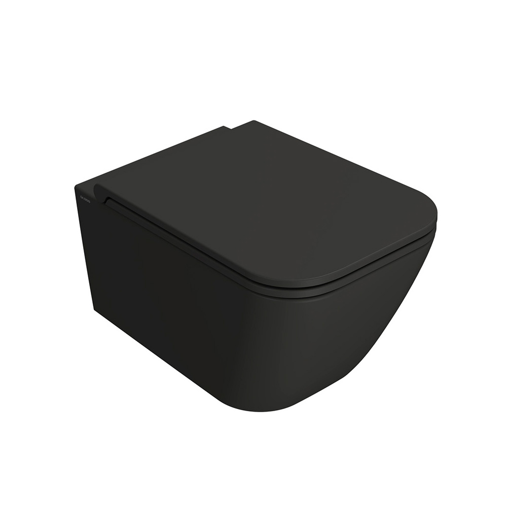 Photo Globo Stone STS05SK Black Suspension Toilet