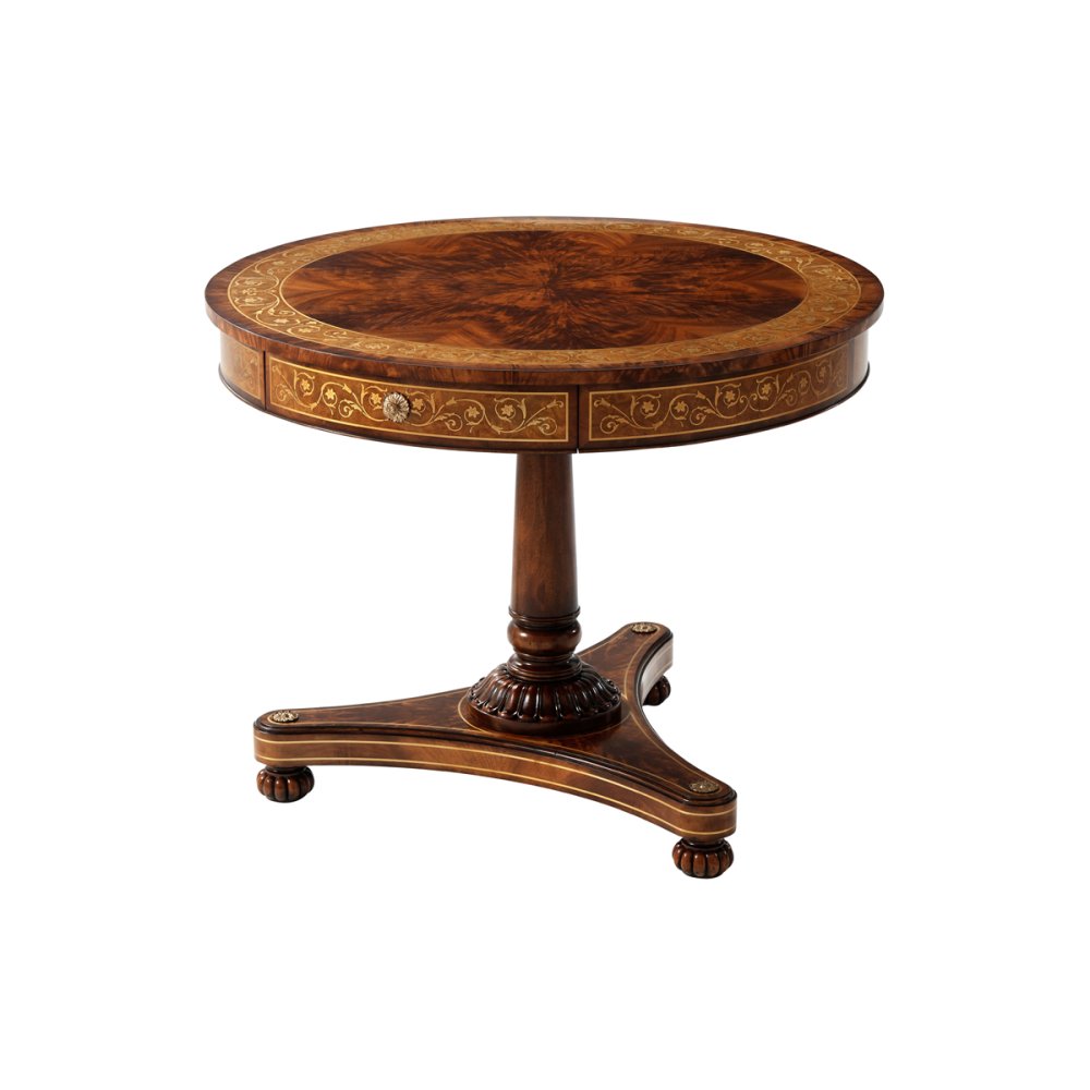 Photo Scrolling Vine Side Table