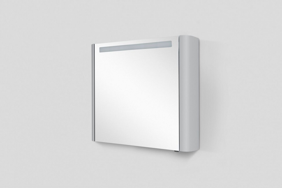 Photo Mirror cabinet AM.PM Sensation M30MCL0801FG, gray silk L