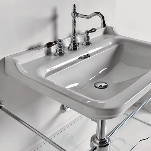 Photo KERASAN Waldorf 100 4142K1bi/cr*3 sink
