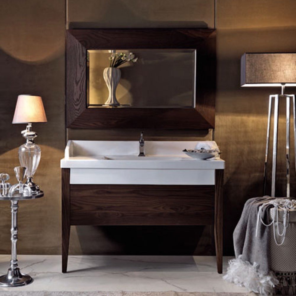 Photo Stubbed under the sink KERASAN Bentley 120 917347 Frassino scuro