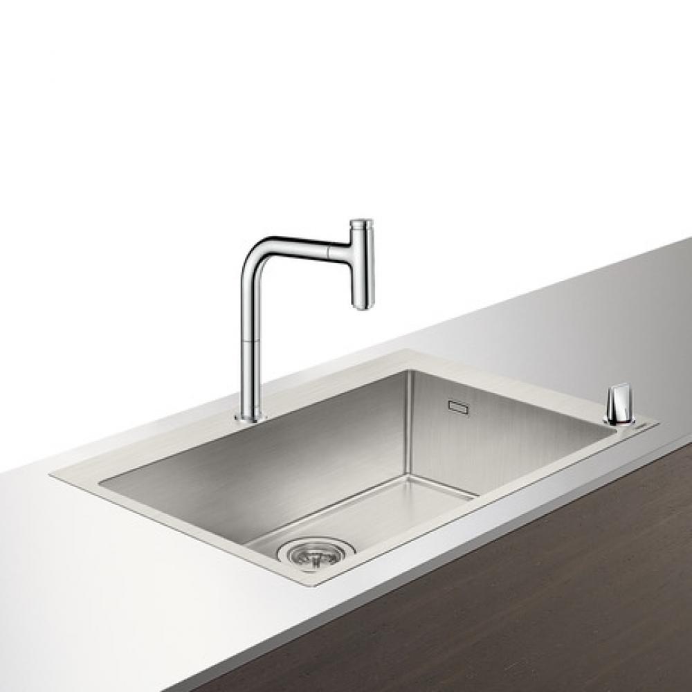 Photo Kitchen combination hansgrohe C71-F660-08 43202800 steel