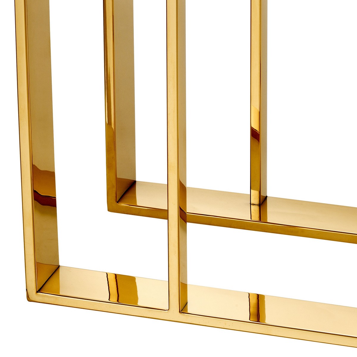 Photo Pierre side table (golden finish)