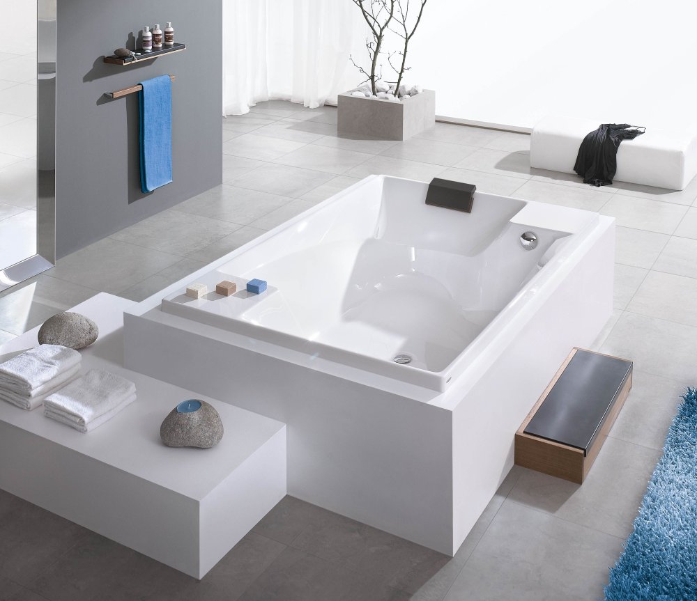 Photo Acrylic bath Hoesch Santee length 190 cm 6652.010