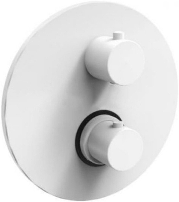 Photo Paffoni Light KITLIQ018BO071 mixer kit, white matte