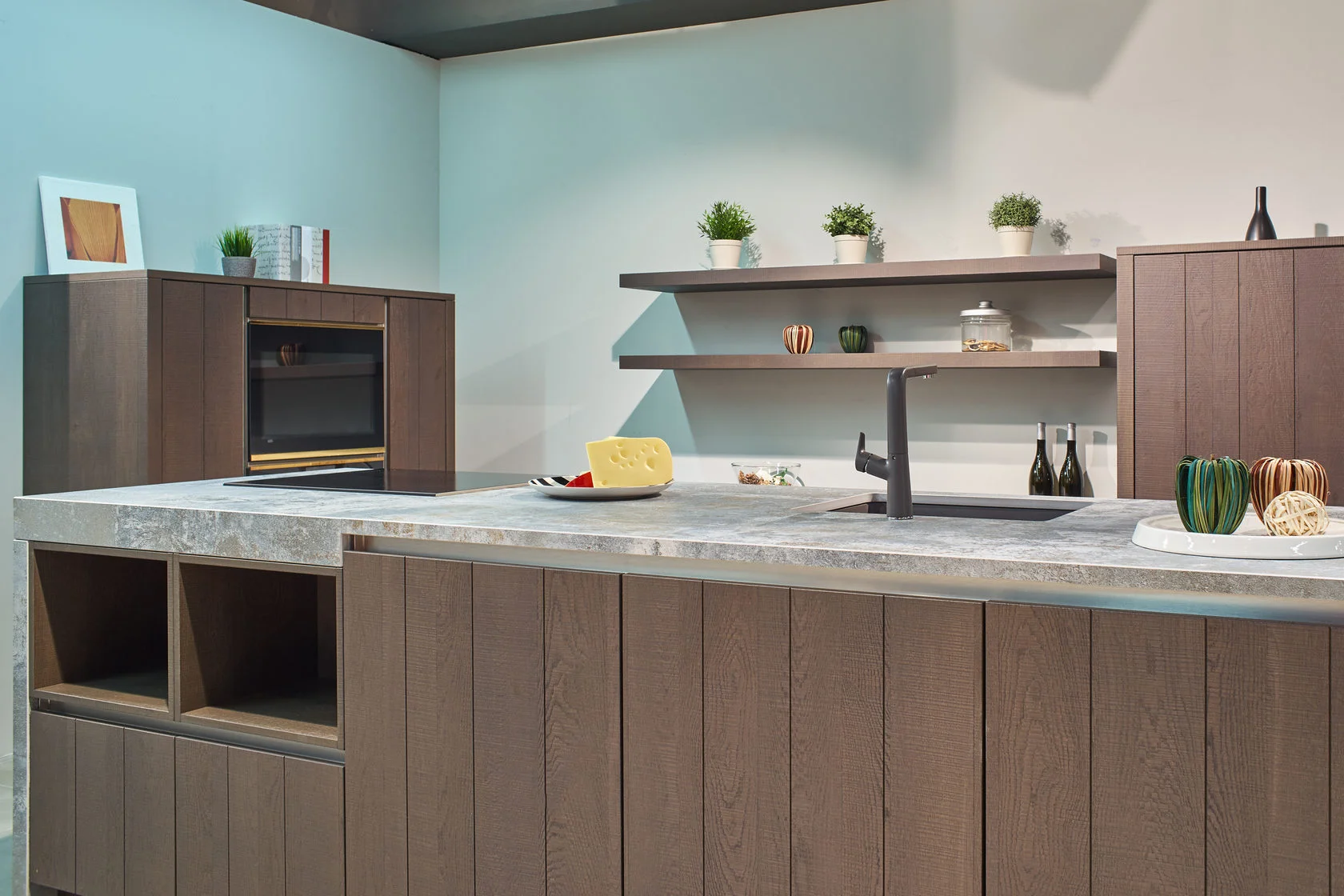 Photo Hacker AV6021GL kitchen with island
