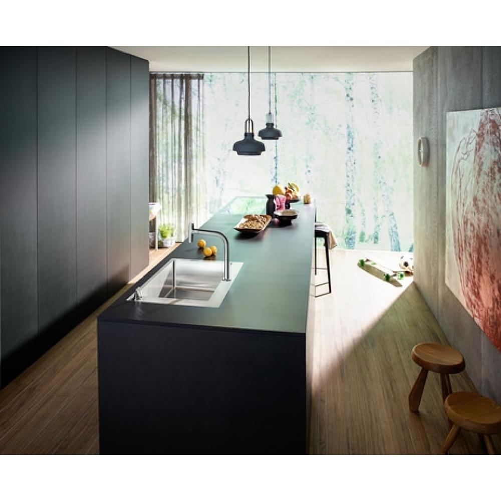 Photo Kitchen combination hansgrohe C71-F660-08 43202800 steel