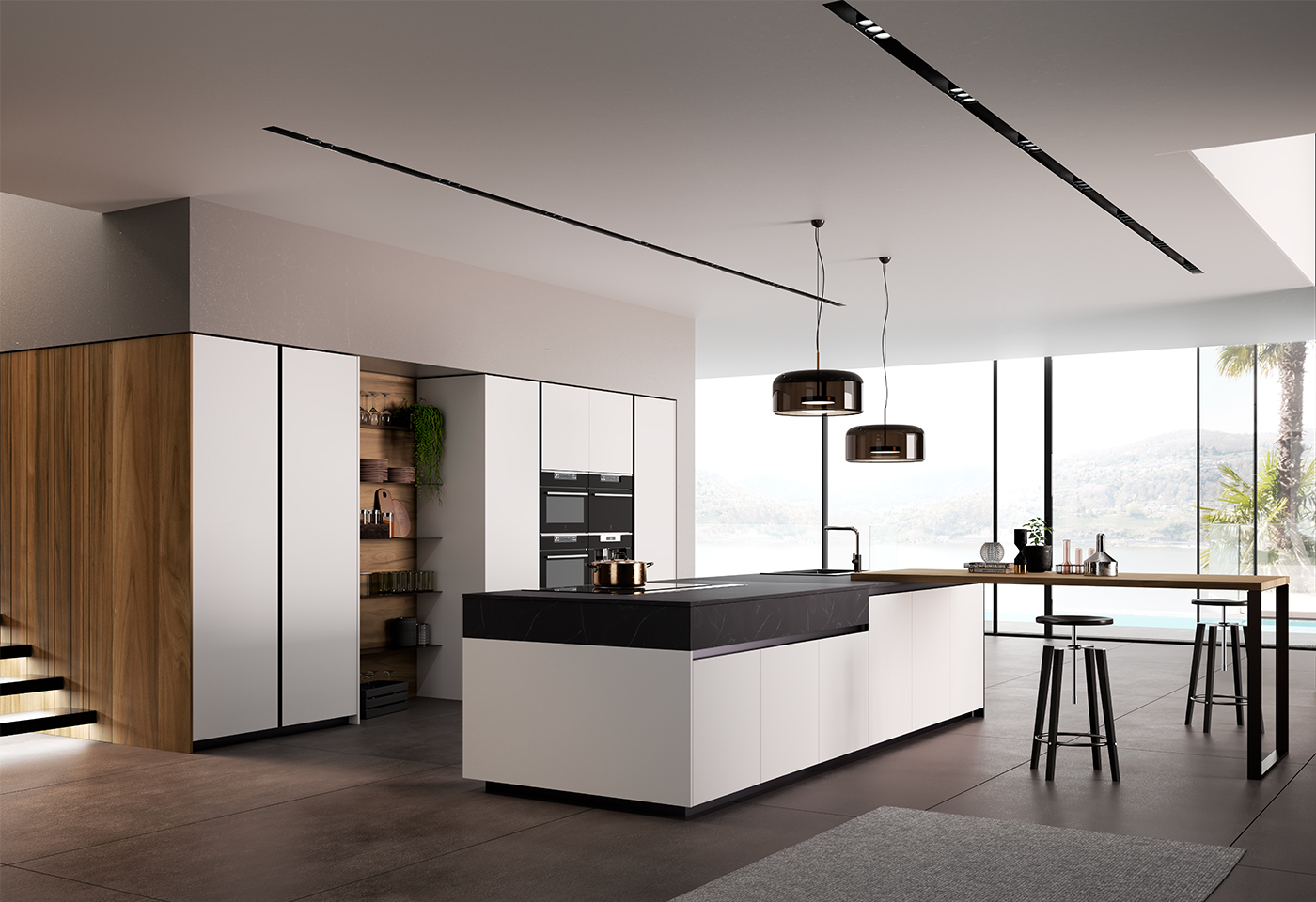 Photo Arredo3 Glass 2.0 Kitchen Direct