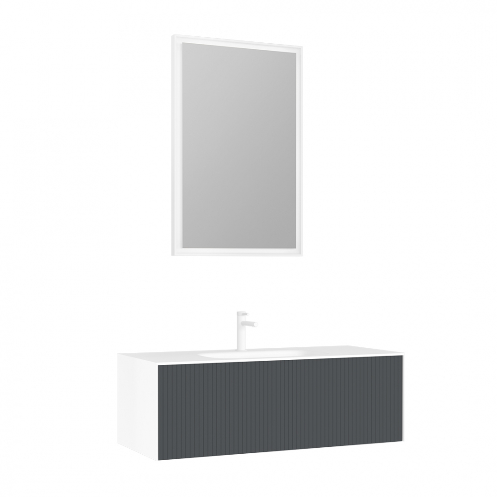 Photo Orka Cube 120 3000381 anthracite matte/white