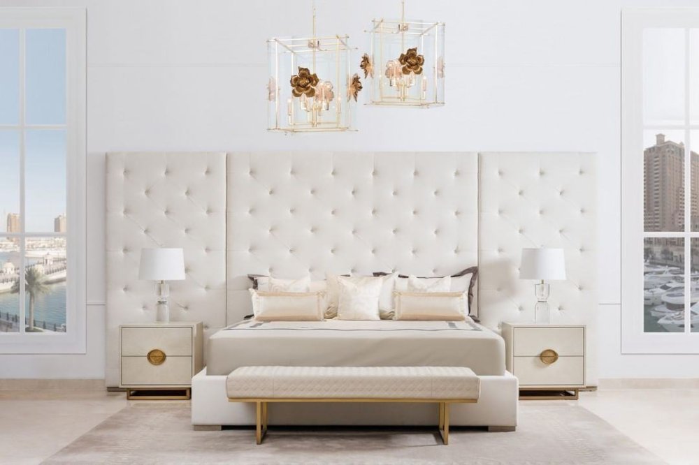 Photo Brando bed with panels (Queen Size)