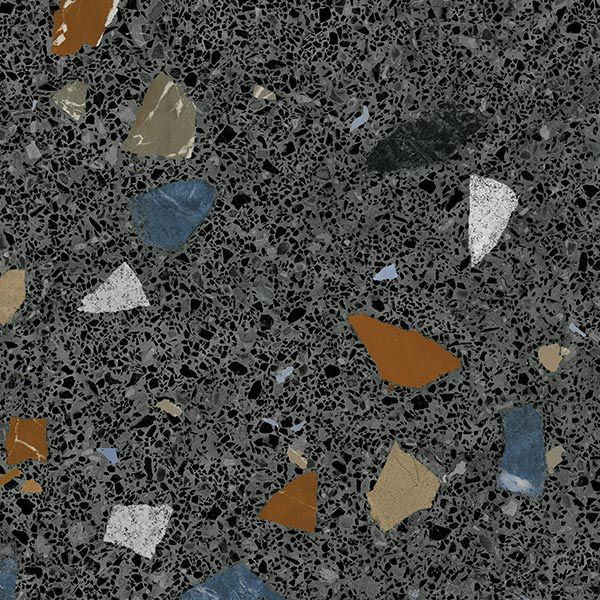 Photo STRACCIATELLA GRAFITO (ARC STR GR60) 60x60 by Arcana Ceramica