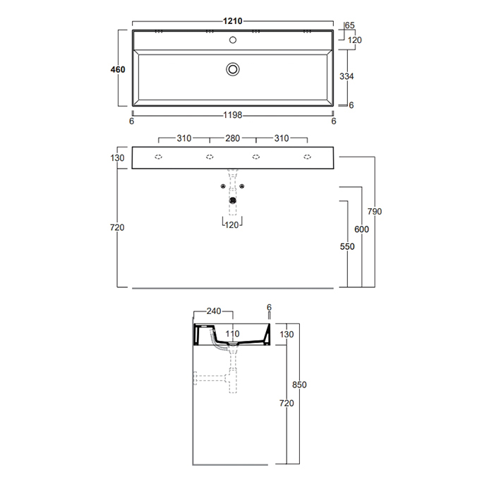 Photo Simas Agile 120 AG121 bi matt*0 white matt