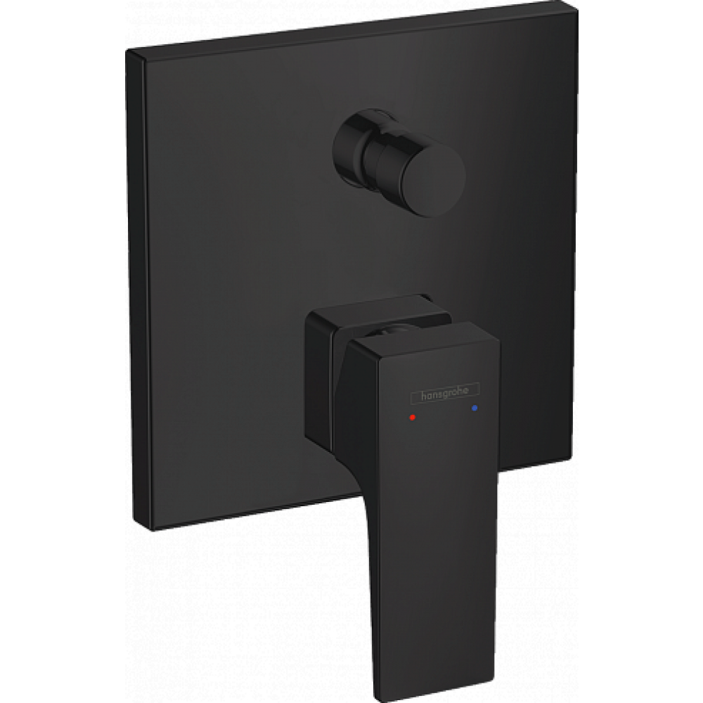 Photo Bath mixer hansgrohe Metropol 32546670 with built-in protective combination, CM, matte black