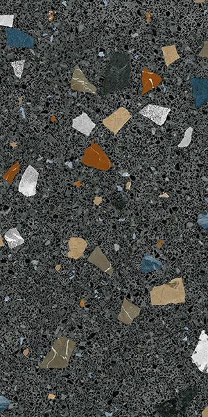 Photo STRACCIATELLA-R GRAFITO (ARC STR SG60120) 60x120 by Arcana Ceramica