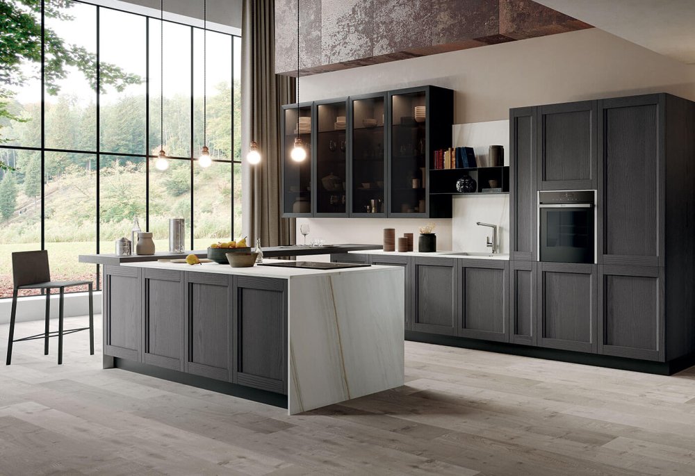 Photo Arredo3 Frida Modern Corner Kitchen