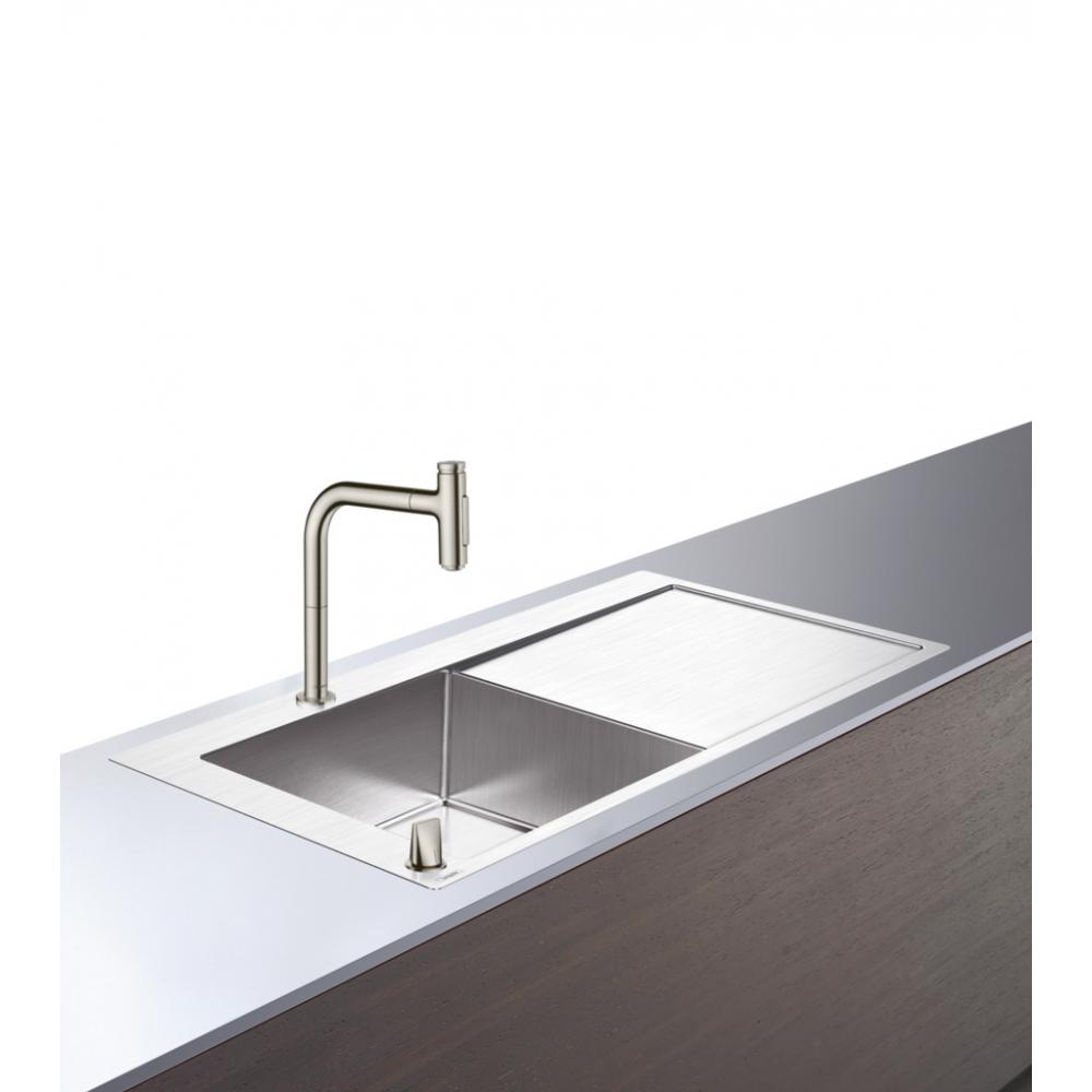 Photo Kitchen combination hansgrohe 450 with wing C71-F450-12 43230800 steel