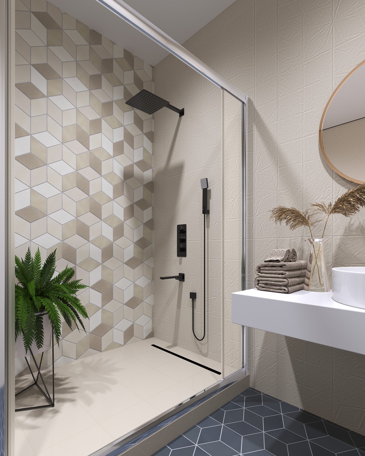 Photo Shower kit Timo Petruma SX-5149/03SM, with thermostat