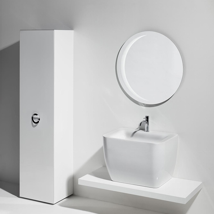 Photo Simas Henges HEM03 50 bianco matt white matte