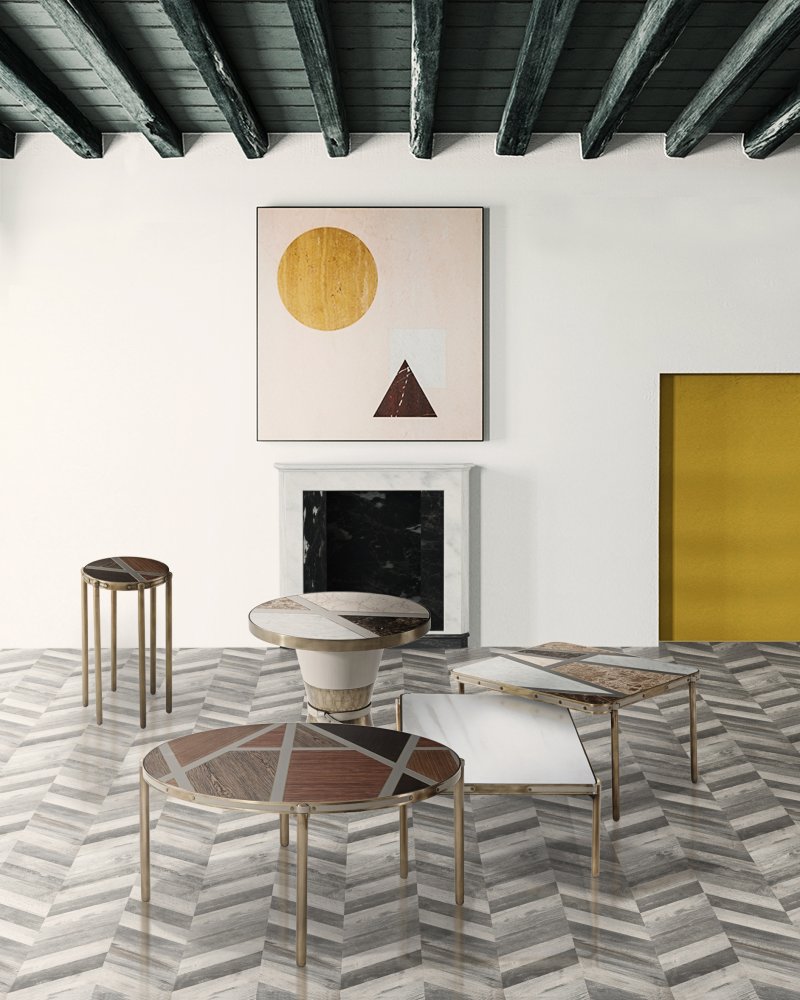 Photo Iconic Square coffee table