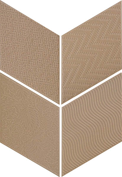 Photo RHOMBUS TUAPE (21292) 14x24 by Equipe Ceramicas