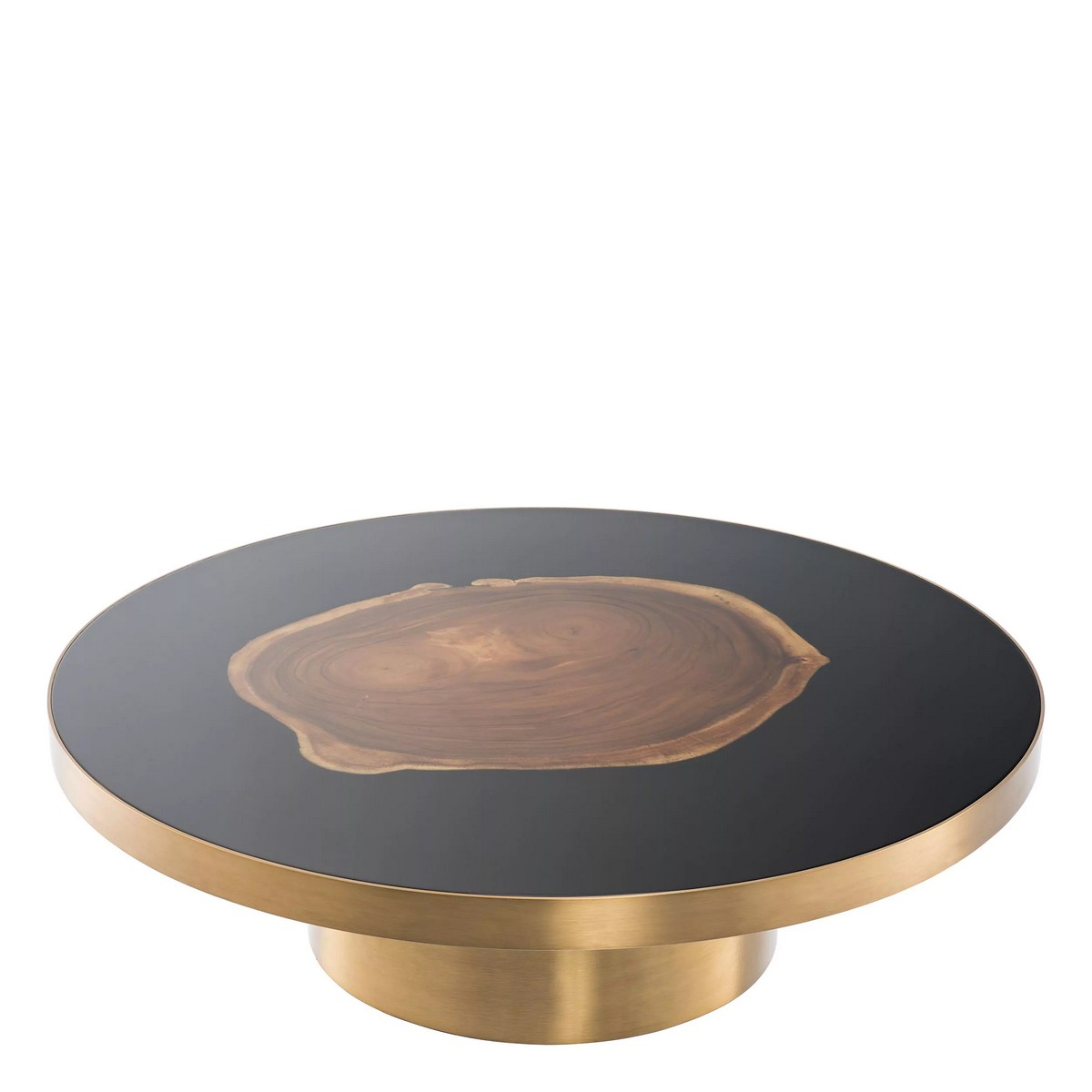 Photo Concord coffee table (round, brass cast)