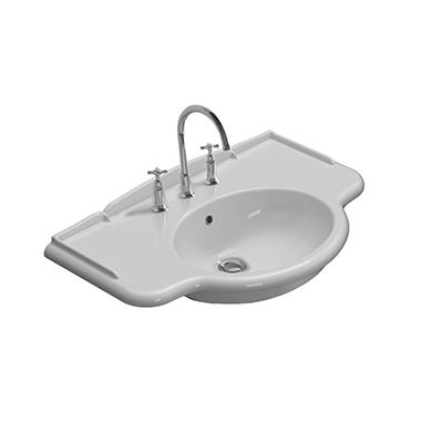 Photo Globo Paestum 90 PA056BI sink