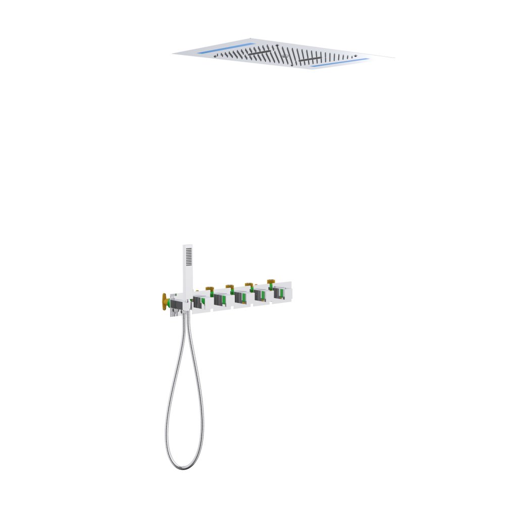Photo Shower system with Timo Petruma SX-5229/00SM chrome