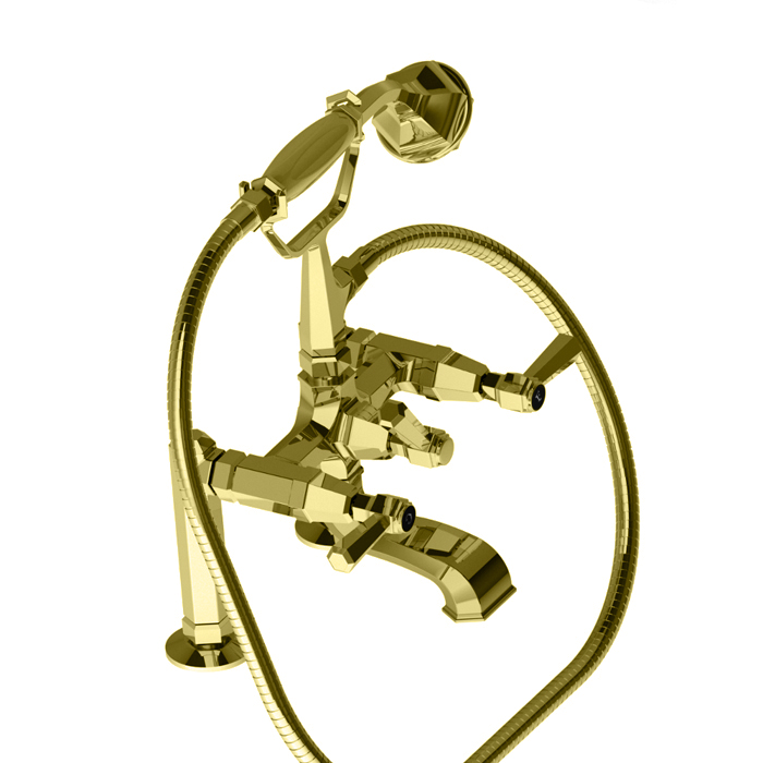 Photo Bath mixer Stella Eccelsa Leve EL 02207 AU00 gold