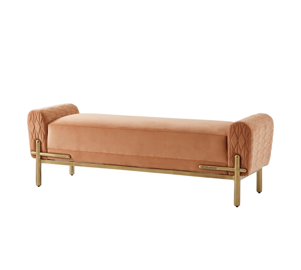 Photo Iconic Upholstered Bench