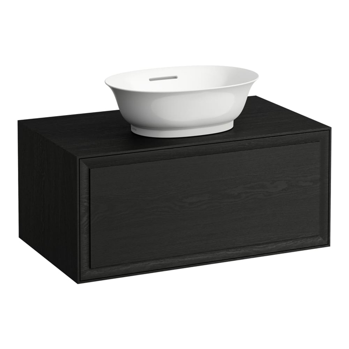 Photo Laufen New Classic sink cabinet 78 4.0601.1.085.628.1 black