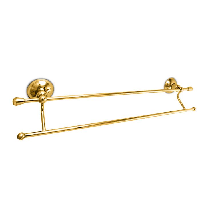 Photo Towel holder Nicolazzi Cristallo Di Rocca 52 1498GO09C gold