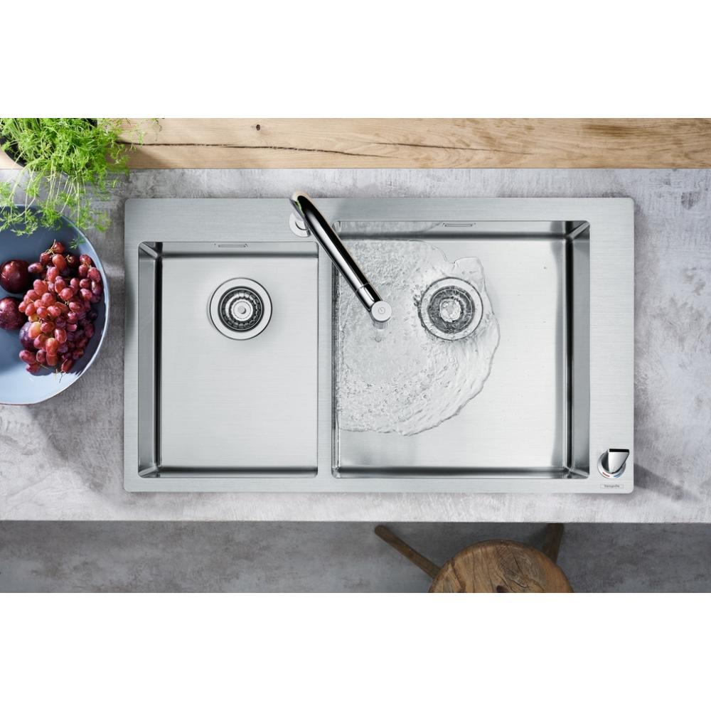 Photo Kitchen combination hansgrohe C71-F655-09 43206800 steel