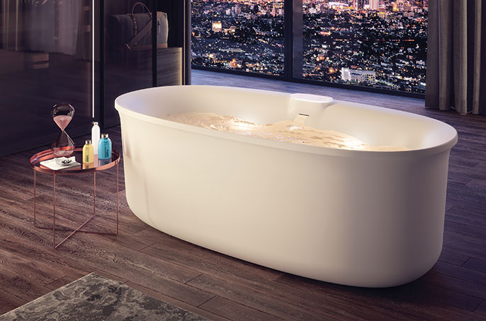 Photo Acrylic Bath Jacuzzi ARGA 175x85 ARG101C0118