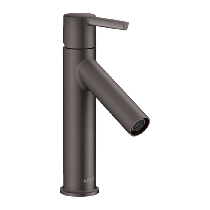 Photo Axor Starck 10003340 grinded black chrome sink mixer