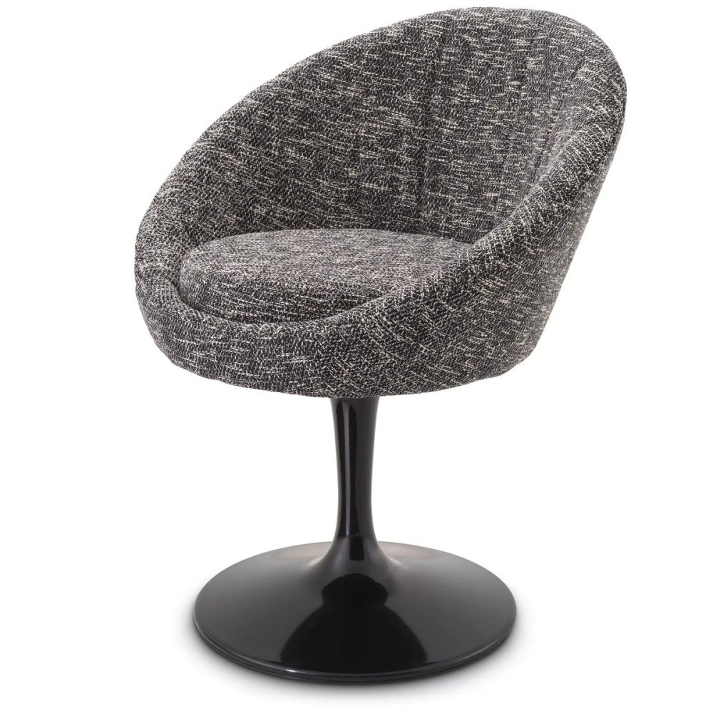Photo O'Neill dining chair (gray with ripples)