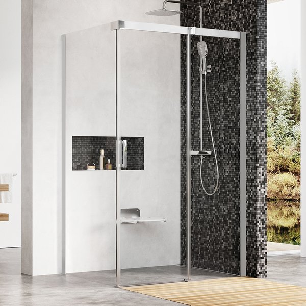 Photo Shower corner Ravak Matrix MSDPS-100/100 R 0WPAAU00Z1