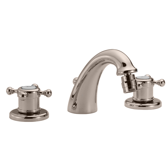Photo Bidet mixer Huber Victorian VTT730102A steel