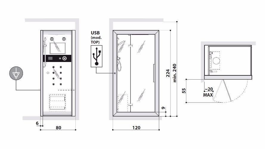 Photo Shower cabin Jacuzzi Frame 9448-25619