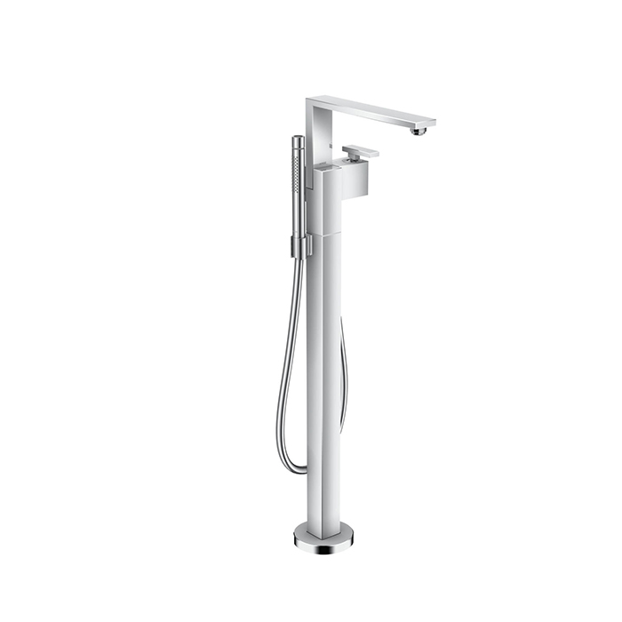 Photo Floor bath mixer Axor Edge 46440000 with shower set