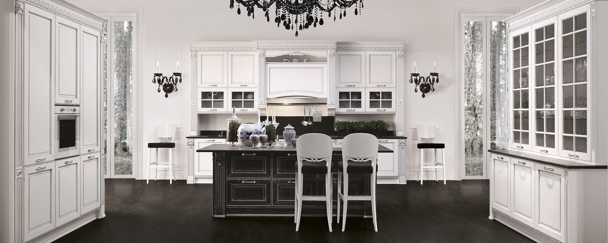 Photo Stosa Dolcevita kitchen straight 370cm