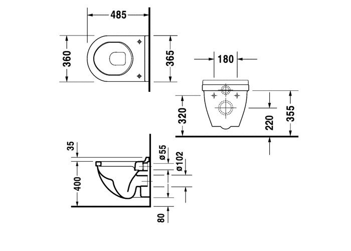 Photo Duravit Starck 3 22020900001-WG
