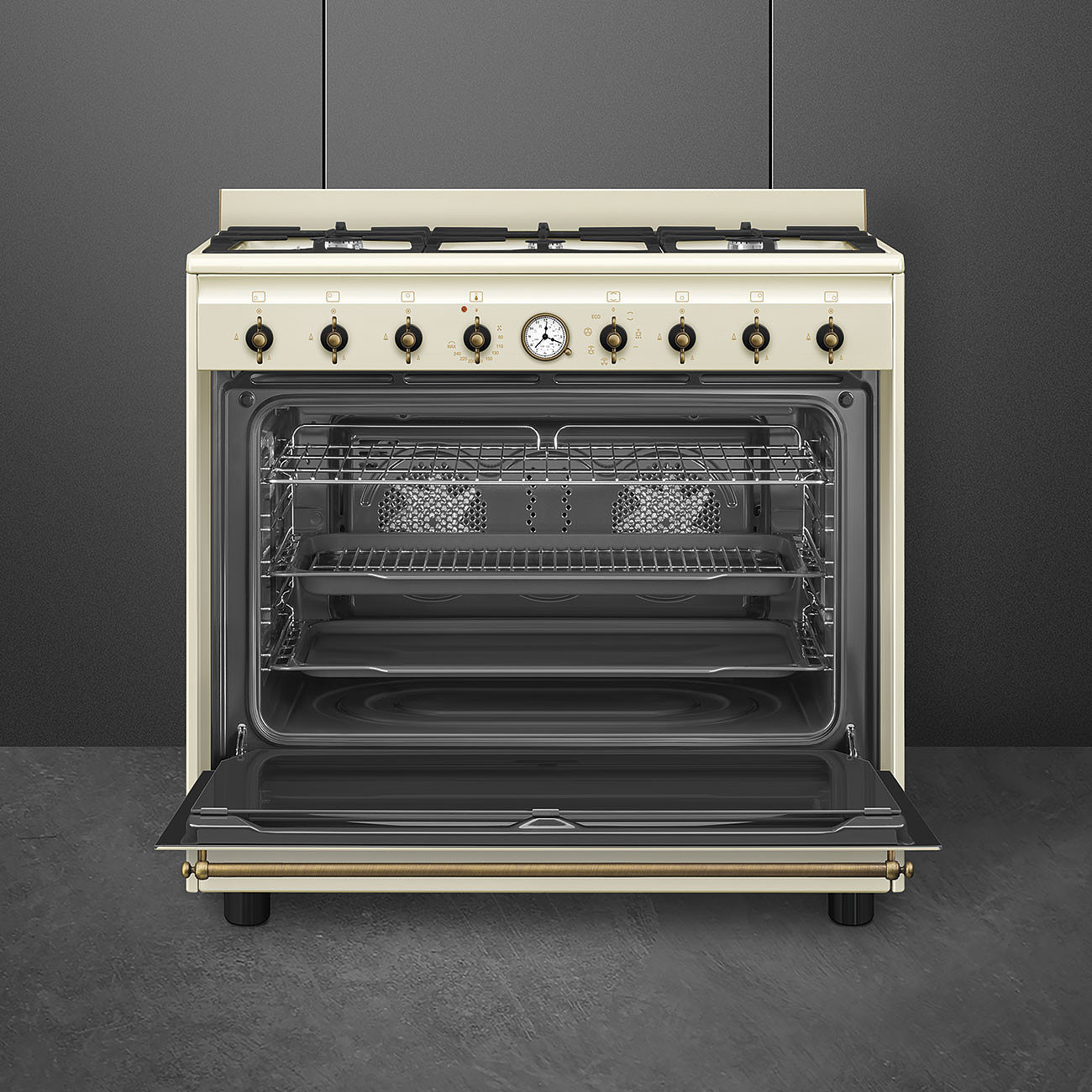 Photo Smeg CO96GMP9 Cooking Centre
