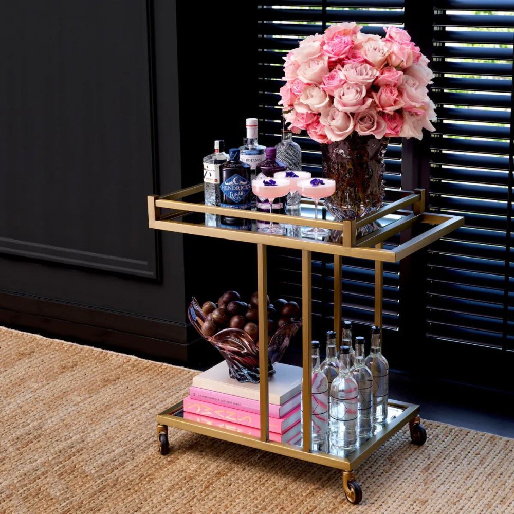 Photo Beverly Hills Serving Table (brass)